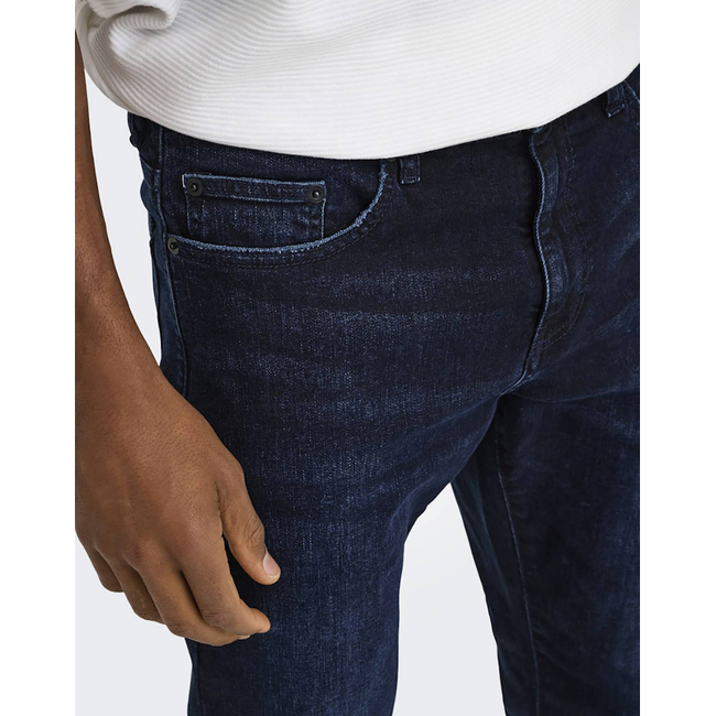 Product ONLY&SONS ONSWEFT REG. BLUE BLK 2652 MAT DNM NOOS base image