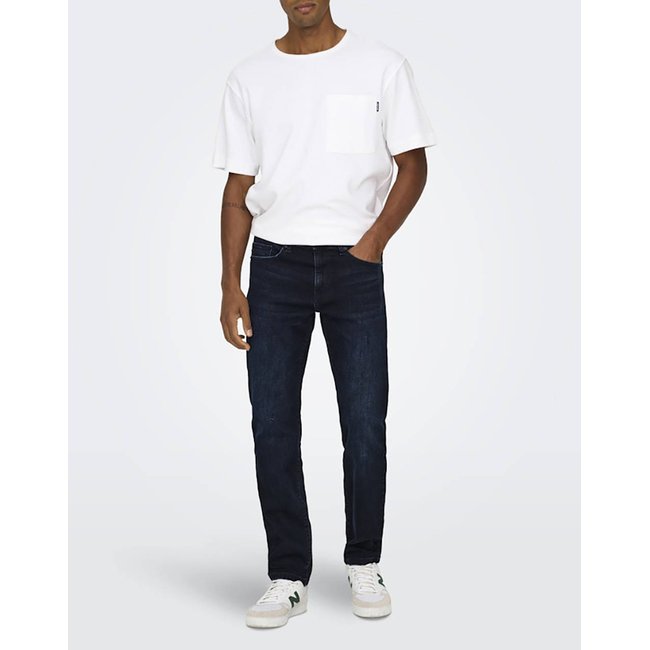 Product ONLY&SONS ONSWEFT REG. BLUE BLK 2652 MAT DNM NOOS base image