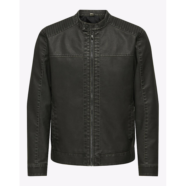 Product ONLY&SONS ONSMIKE PU RACER JACKET OTW NOOS base image