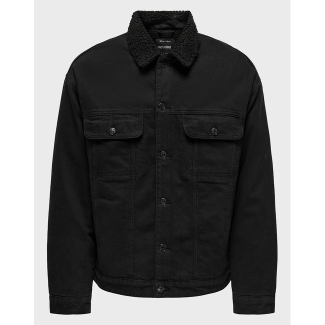 Product ONLY&SONS ONSWILSON SHERPA BLK 0971 DNM JACKET base image
