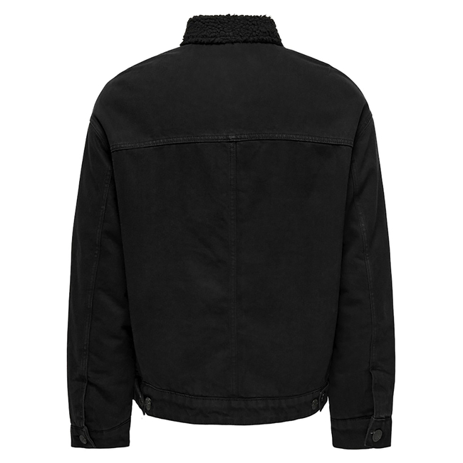 Product ONLY&SONS ONSWILSON SHERPA BLK 0971 DNM JACKET base image