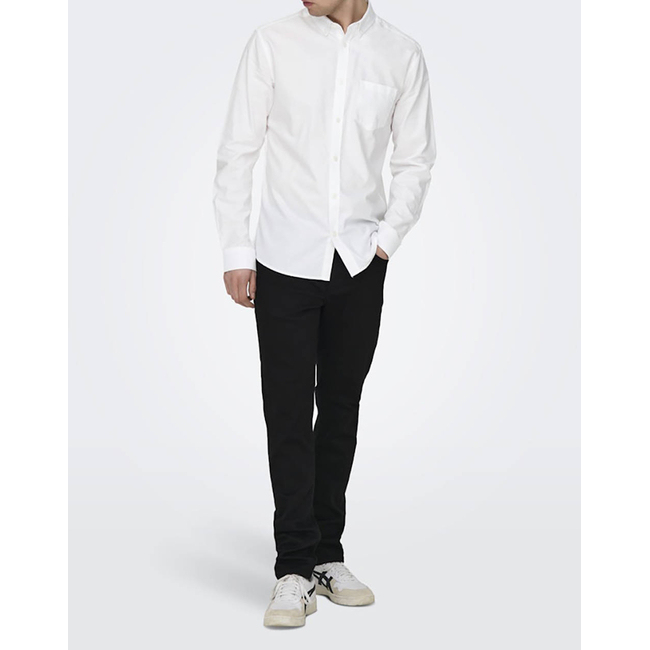 Product ONLY&SONS ONSALVARO SLIM LS OXFORD SHIRT NOOS FRML base image