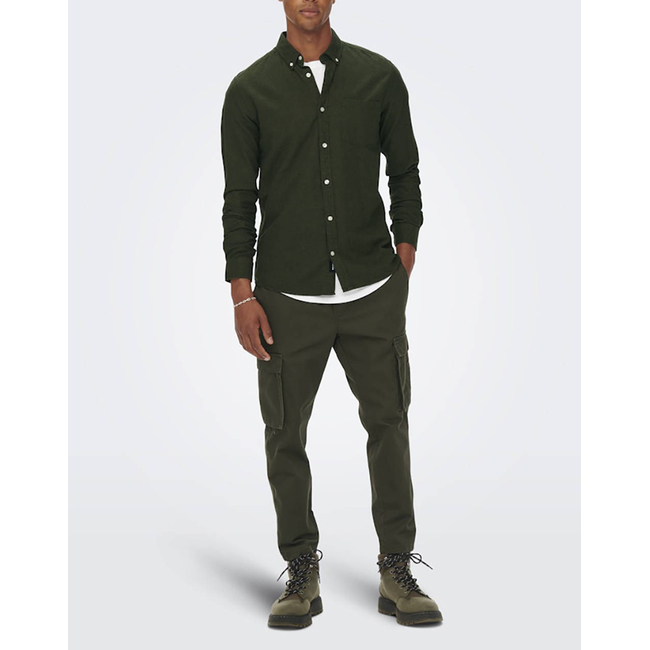 Product ONLY&SONS  ONSNIKO LS MELANGE SHIRT base image