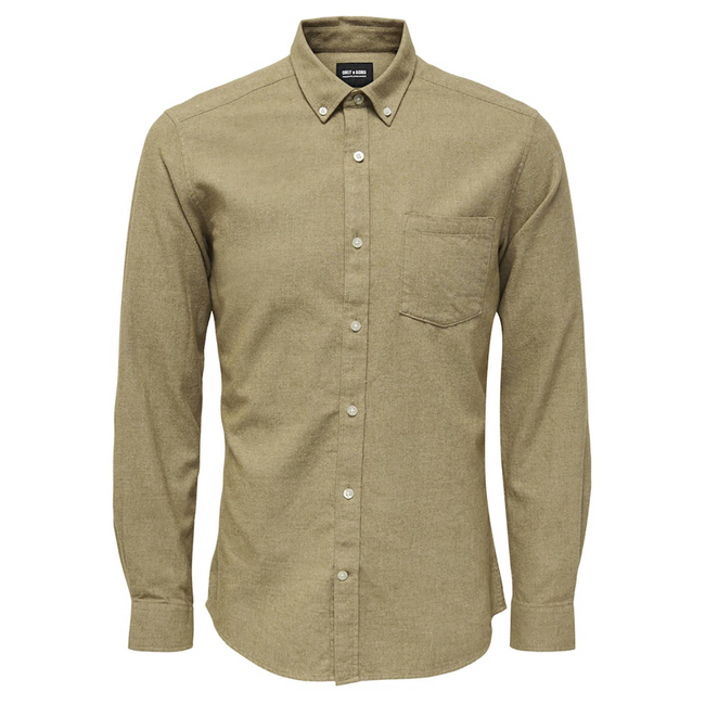 Product ONLY&SONS  ONSNIKO LS MELANGE SHIRT base image