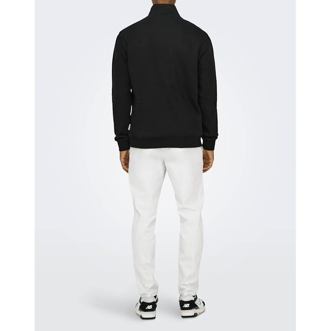 Product ONLY&SONS ONSCURATED REG HALF ZIP SWEAT NOOS base image