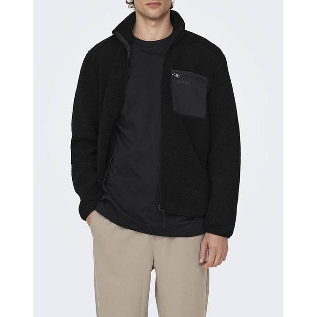 Product ONLY&SONS ONSDALLAS LIFE SHERPA JACKET OTW VD base image