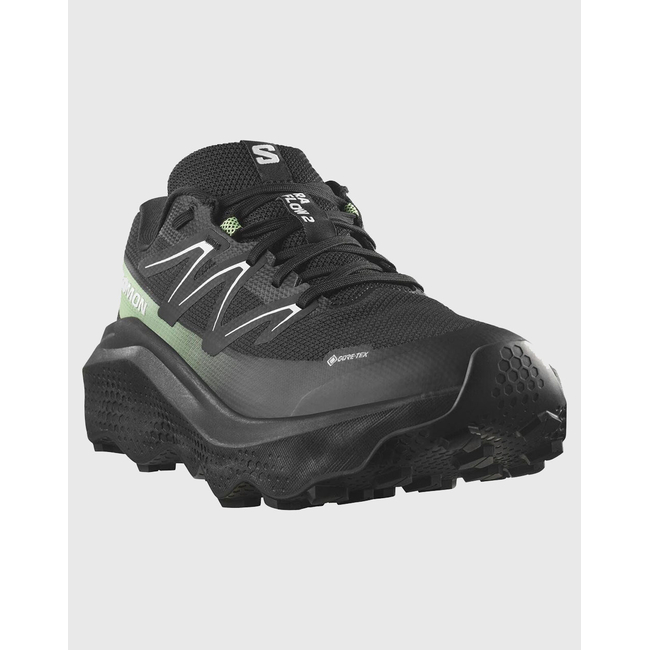 Product SALOMON TRAIL RUNNING - ULTRA ULTRA FLOW 2 GTX BLAC BLACK / BLACK / PATINA GREEN MEN'S SHOES base image