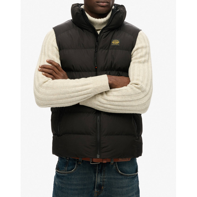 Product SUPERDRY D1 SDSW SPORTS PUFFER GILET JACKET MEN base image
