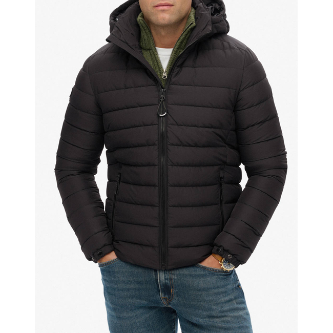 Product SUPERDRY D1 SDSW HOODED FUJI PADDED JACKET MEN base image