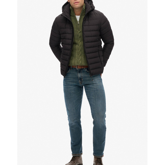 Product SUPERDRY D1 SDSW HOODED FUJI PADDED JACKET MEN base image