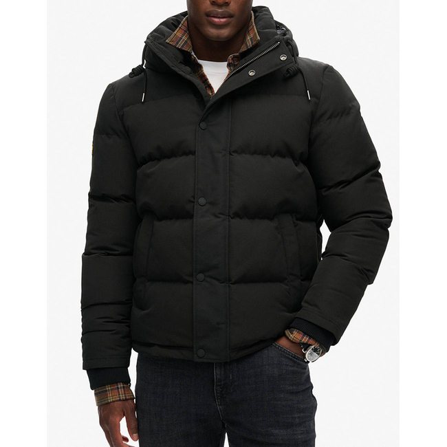 Product SUPERDRY D2 OVIN EVEREST SHORT HOODED PUFFER JACKET MEN base image