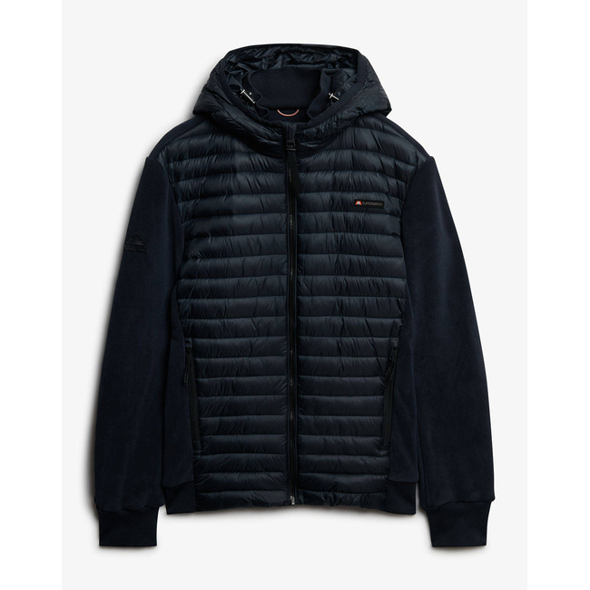 Product SUPERDRY  D1 SDSW HOOD STORM FLEECE HYBRID JKT ΜΠΟΥΦΑΝ ΑΝΔΡΙΚΟ base image