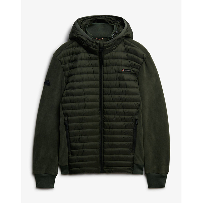 Product SUPERDRY  D1 SDSW HOOD STORM FLEECE HYBRID JKT ΜΠΟΥΦΑΝ ΑΝΔΡΙΚΟ base image