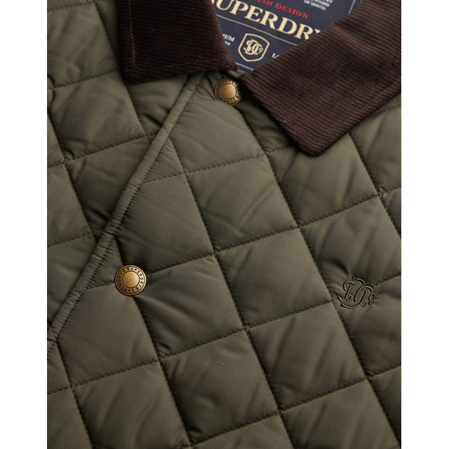 Product SUPERDRY D3 STUD QUILTED ESTATE COACH JACKET MEN'S base image