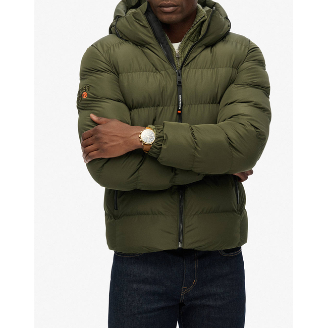 Product SUPERDRY D1 SDSW HOODED SPORTS PUFFER JACKET MEN'S base image