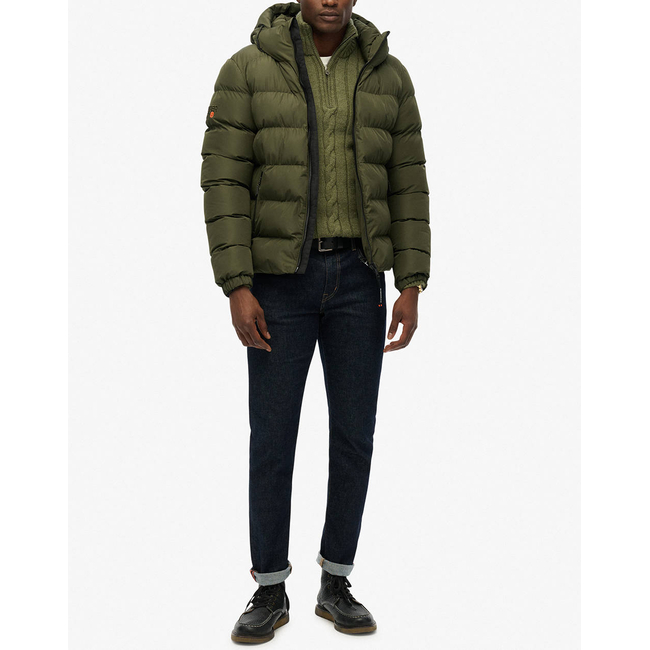 Product SUPERDRY D1 SDSW HOODED SPORTS PUFFER JACKET MEN'S base image