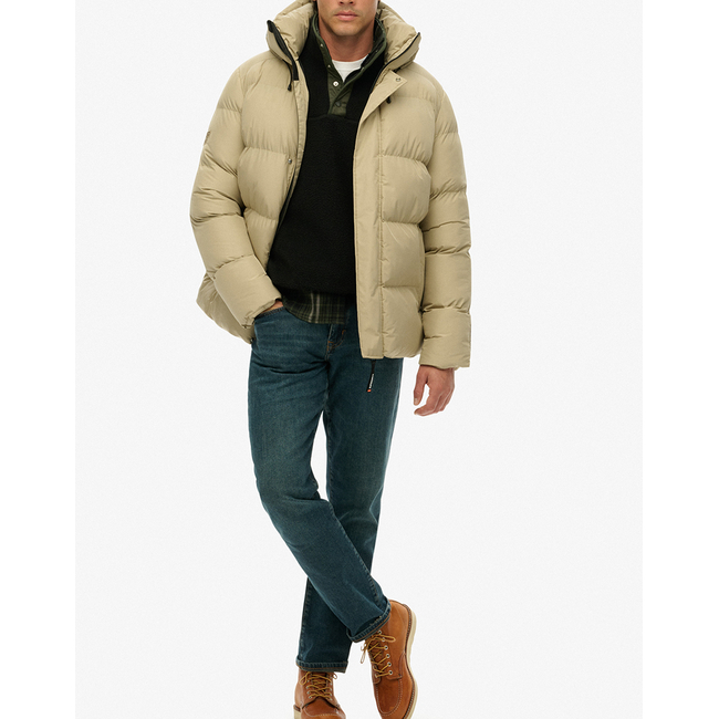Product SUPERDRY  D2 SDSW HOODED 5 BAFFLE SPORTS PUFFER ΜΠΟΥΦΑΝ ΑΝΔΡΙΚΟ base image