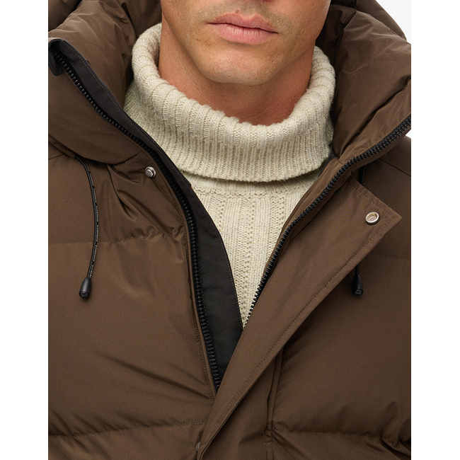 Product SUPERDRY  D2 SDSW HOODED 5 BAFFLE SPORTS PUFFER ΜΠΟΥΦΑΝ ΑΝΔΡΙΚΟ base image