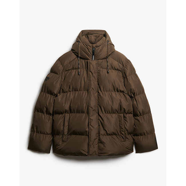 Product SUPERDRY  D2 SDSW HOODED 5 BAFFLE SPORTS PUFFER ΜΠΟΥΦΑΝ ΑΝΔΡΙΚΟ base image
