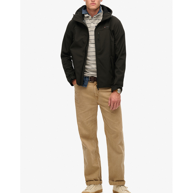 Product SUPERDRY  D1 SDSW HOODED SOFT SHELL TREKKER JKT ΜΠΟΥΦΑΝ ΑΝΔΡΙΚΟ base image