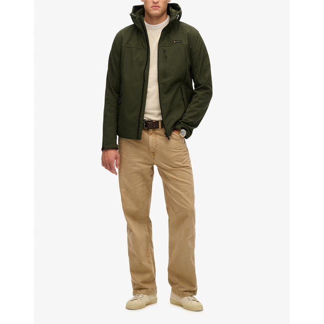 Product SUPERDRY  D1 SDSW HOODED SOFT SHELL TREKKER JKT ΜΠΟΥΦΑΝ ΑΝΔΡΙΚΟ base image