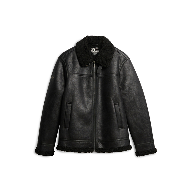 Product SUPERDRY  D2 OVIN FAUX SHEARLING AVIATOR JACKET ΜΠΟΥΦΑΝ ΑΝΔΡΙΚΟ base image
