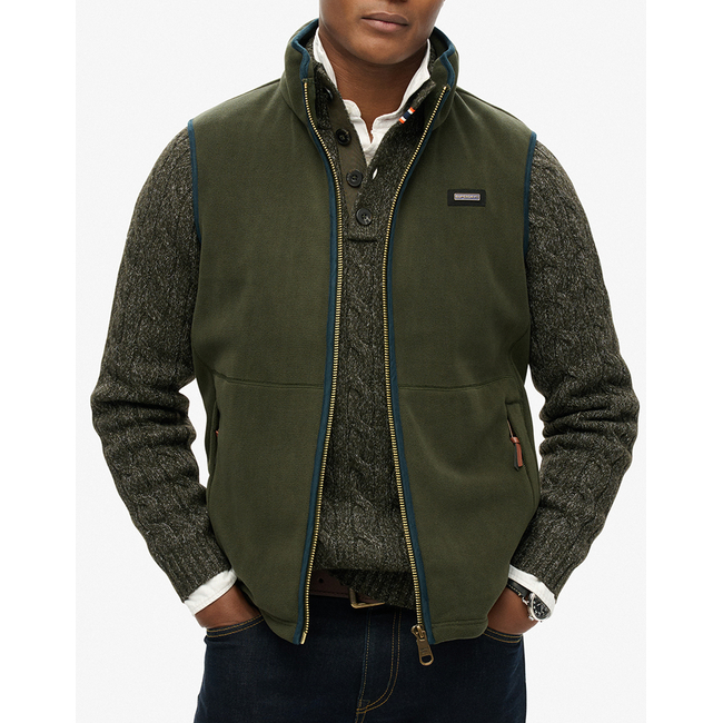 Product SUPERDRY  D3 OVIN ESTATE FLEECE GILET ΜΠΟΥΦΑΝ ΑΝΔΡΙΚΟ base image