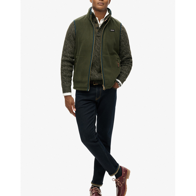 Product SUPERDRY  D3 OVIN ESTATE FLEECE GILET ΜΠΟΥΦΑΝ ΑΝΔΡΙΚΟ base image