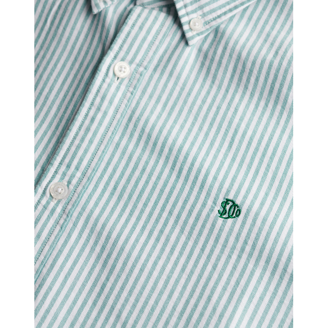 Product SUPERDRY D2 STUD CLASSIC OXFORD L/S SHIRT MEN'S base image