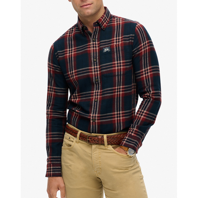 Product SUPERDRY  D1 OVIN L/S COTTON LUMBERJACK SHIRT ΠΟΥΚΑΜΙΣΟ ΑΝΔΡΙΚΟ base image