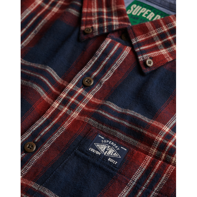 Product SUPERDRY  D1 OVIN L/S COTTON LUMBERJACK SHIRT ΠΟΥΚΑΜΙΣΟ ΑΝΔΡΙΚΟ base image