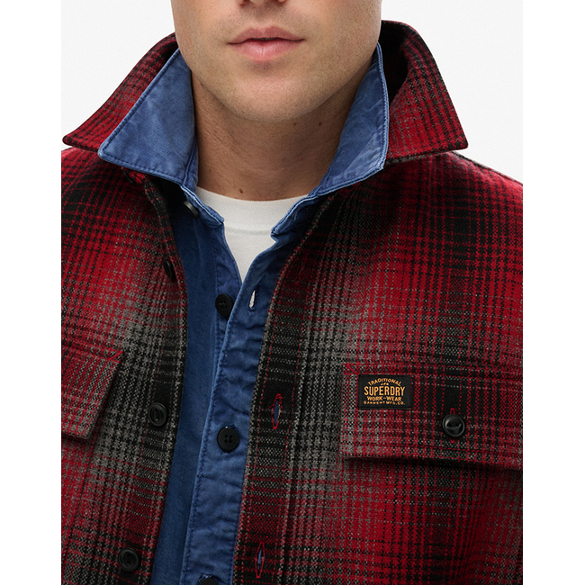 Product SUPERDRY  D2 OVIN WOOL MILLER OVERSHIRT ΠΟΥΚΑΜΙΣΟ ΑΝΔΡΙΚΟ base image