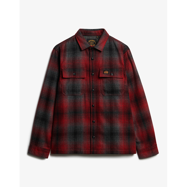 Product SUPERDRY  D2 OVIN WOOL MILLER OVERSHIRT ΠΟΥΚΑΜΙΣΟ ΑΝΔΡΙΚΟ base image