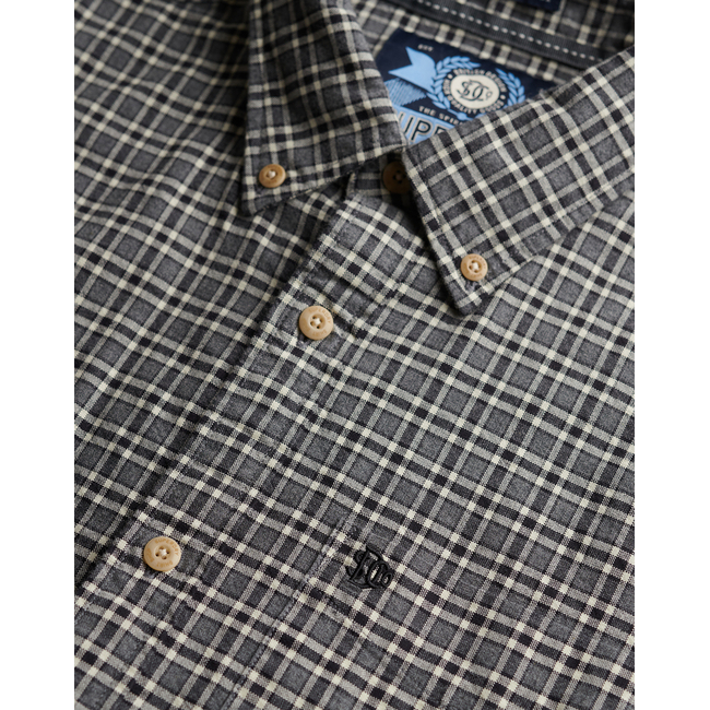 Product SUPERDRY  D2 STUD PREMIUM CHECK OXFORD SHIRT ΠΟΥΚΑΜΙΣΟ ΑΝΔΡΙΚΟ base image