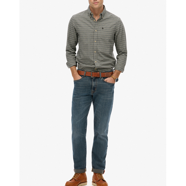 Product SUPERDRY  D2 STUD PREMIUM CHECK OXFORD SHIRT ΠΟΥΚΑΜΙΣΟ ΑΝΔΡΙΚΟ base image