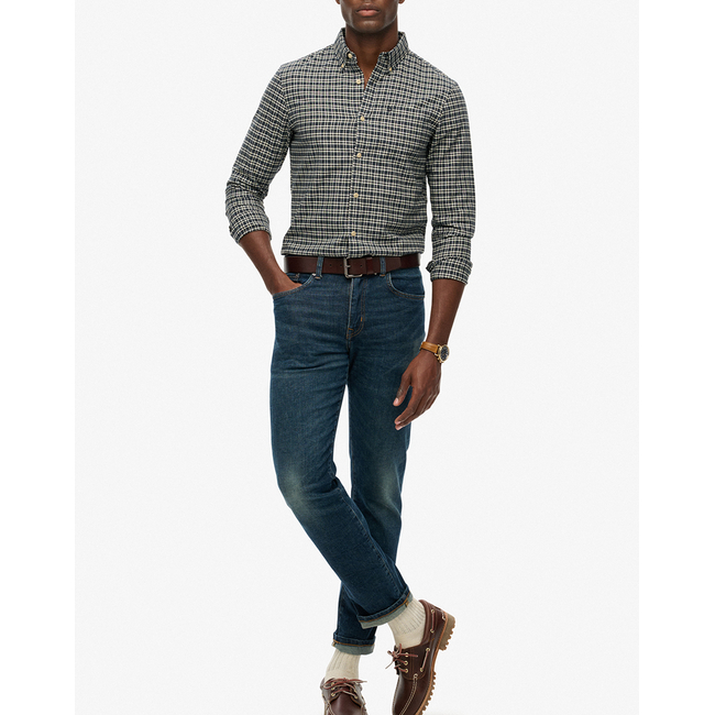 Product SUPERDRY  D2 STUD PREMIUM CHECK OXFORD SHIRT ΠΟΥΚΑΜΙΣΟ ΑΝΔΡΙΚΟ base image