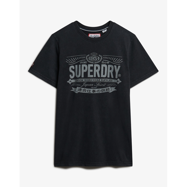 Product SUPERDRY D2 OVIN HERITAGE BRAND RELAXED TEE MEN'S base image