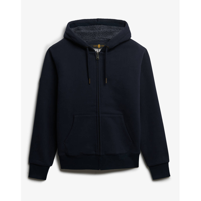 Product SUPERDRY D1 BORG LINED ZIPHOOD SWEATSHIRT MEN base image