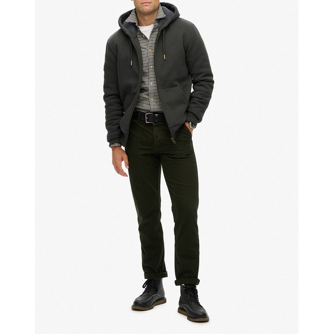 Product SUPERDRY D1 BORG LINED ZIPHOOD SWEATSHIRT MEN base image