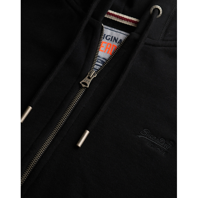 Product SUPERDRY D1 OVIN ESSENTIAL LOGO ZIP HOODIE HB MEN'S SWEATSHIRT base image