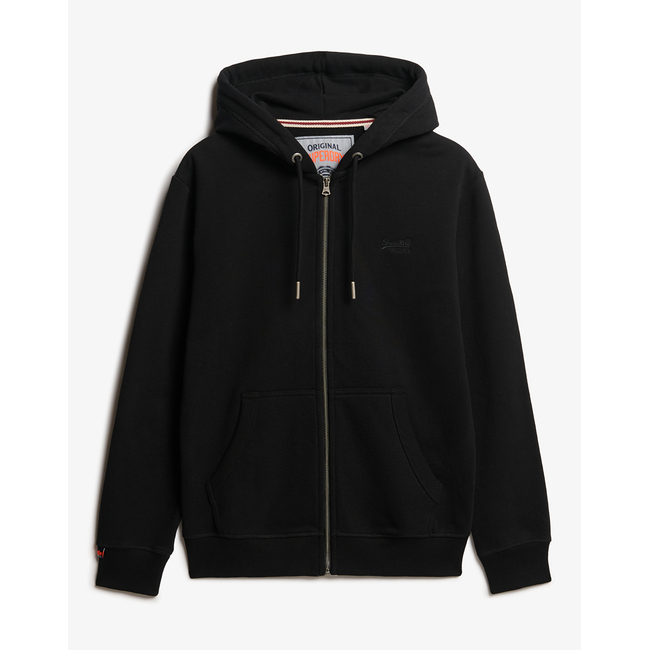 Product SUPERDRY D1 OVIN ESSENTIAL LOGO ZIP HOODIE HB MEN'S SWEATSHIRT base image