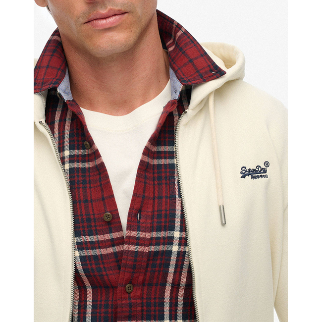 Product SUPERDRY D1 OVIN ESSENTIAL LOGO ZIP HOODIE HB MEN'S SWEATSHIRT base image