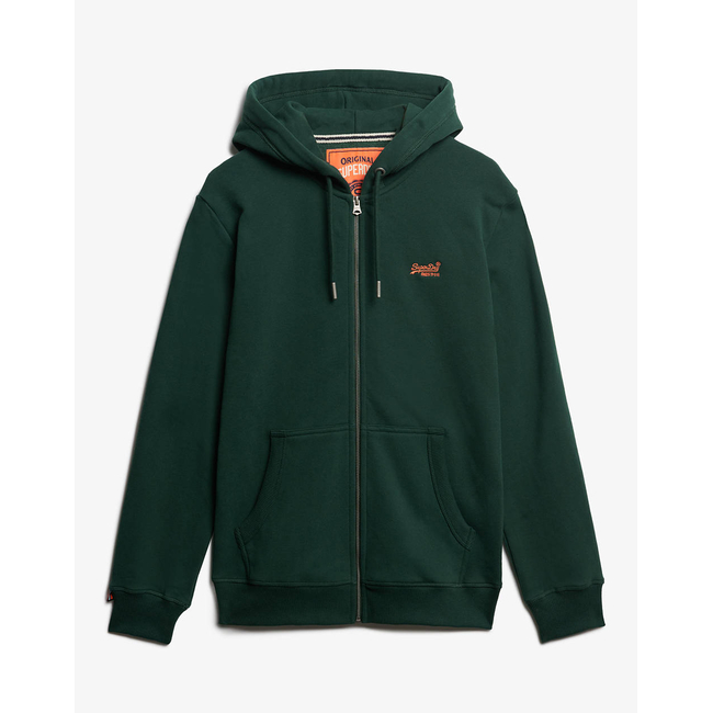 Product SUPERDRY D1 OVIN ESSENTIAL LOGO ZIP HOODIE HB MEN'S SWEATSHIRT base image