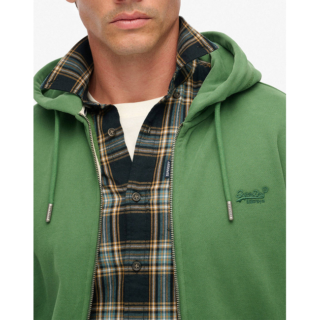 Product SUPERDRY D1 OVIN ESSENTIAL LOGO ZIP HOODIE HB MEN'S SWEATSHIRT base image