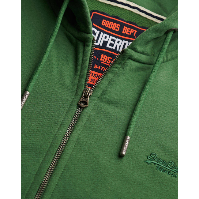 Product SUPERDRY D1 OVIN ESSENTIAL LOGO ZIP HOODIE HB MEN'S SWEATSHIRT base image