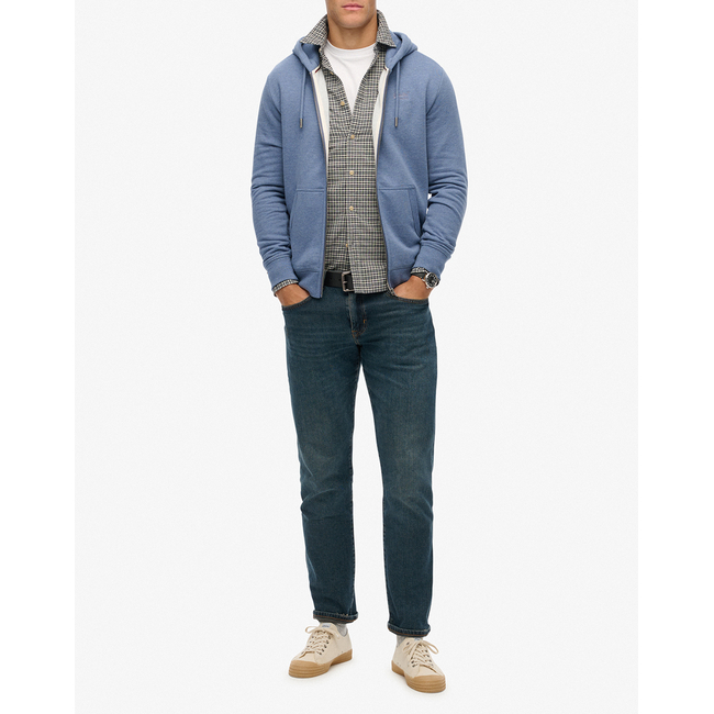 Product SUPERDRY D1 OVIN ESSENTIAL LOGO ZIP HOODIE HB MEN'S SWEATSHIRT base image