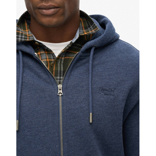 Product SUPERDRY D1 OVIN ESSENTIAL LOGO ZIP HOODIE HB MEN'S SWEATSHIRT base image