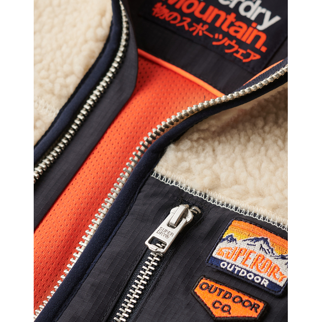 Product SUPERDRY  D2 OVIN VINTAGE RETRO FULL ZIP FLEECE ΦΟΥΤΕΡ ΑΝΔΡΙΚΟ base image