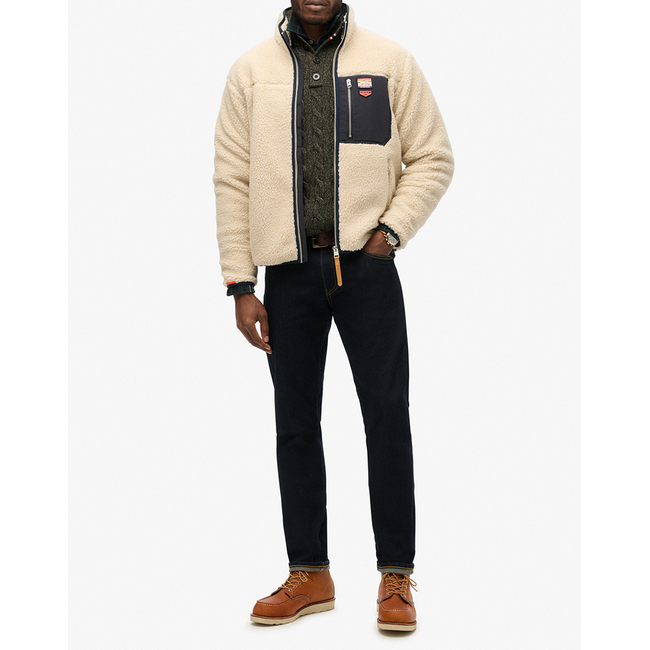 Product SUPERDRY  D2 OVIN VINTAGE RETRO FULL ZIP FLEECE ΦΟΥΤΕΡ ΑΝΔΡΙΚΟ base image