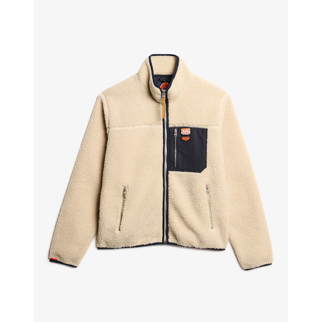 Product SUPERDRY  D2 OVIN VINTAGE RETRO FULL ZIP FLEECE ΦΟΥΤΕΡ ΑΝΔΡΙΚΟ base image